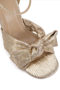 Nude Footwear Lola Heels Gold