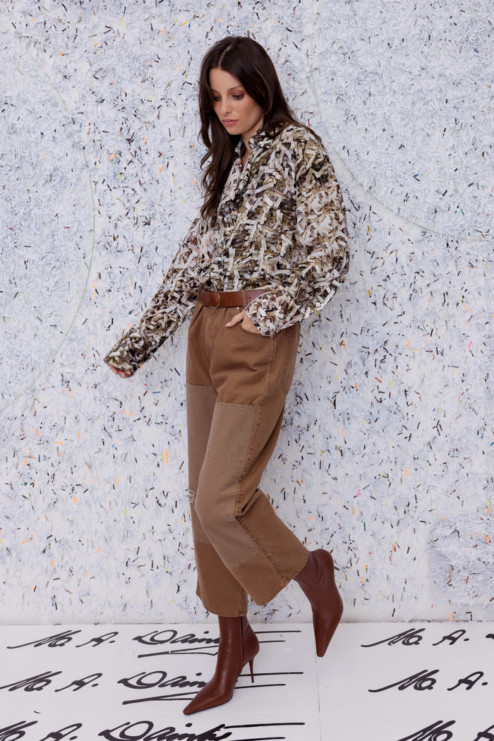 M.A.Dainty Tallyho Jeans Chocolate