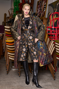 M.A.Dainty Zazzle Jacket Brassy Floral