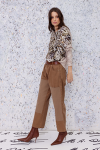M.A.Dainty Tallyho Jeans Chocolate