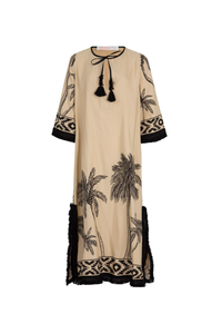 Coop A Palm State Of Mind Dress Tan Pre-Order
