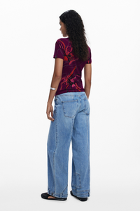Desigual Abstract Floral T-Shirt Pre-Order