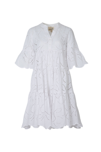 Curate All To-Gather Now Dress White