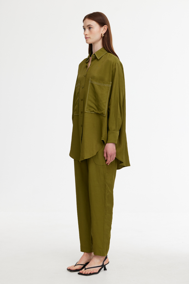 Kinney Alma Shirt Green