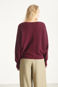 American Vintage Damsville Sweater Grape