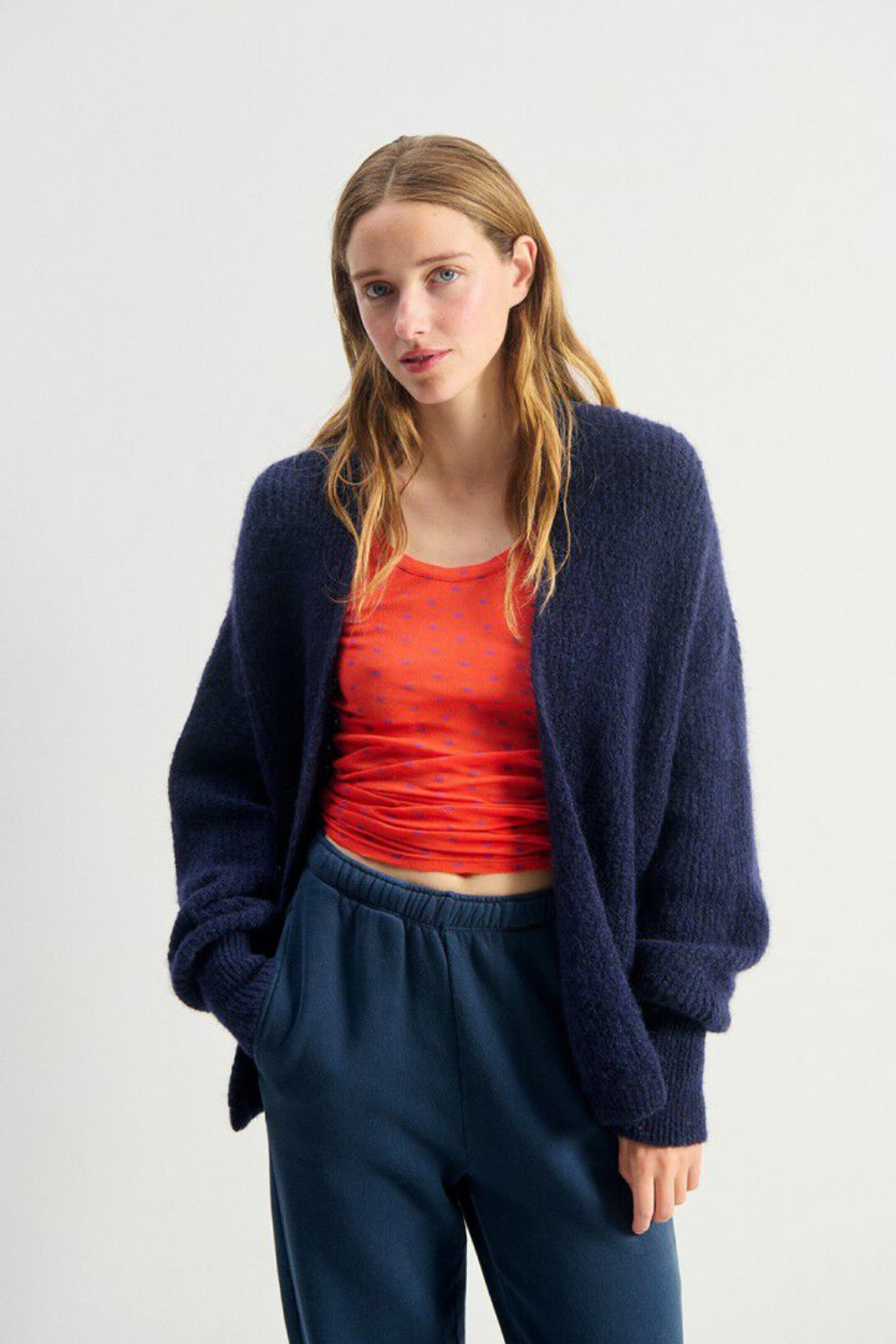American Vintage East Cardigan Navy