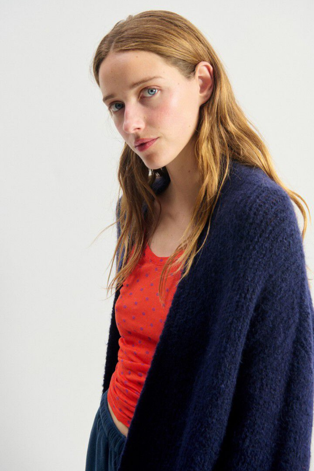 American Vintage East Cardigan Navy