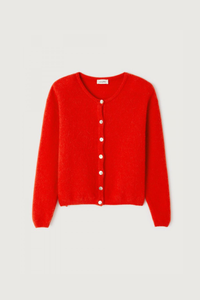 American Vintage Vitow Cardigan Strawberry