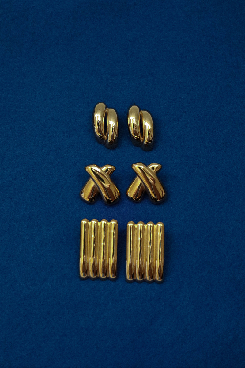 Zahar Ayla Earrings Gold