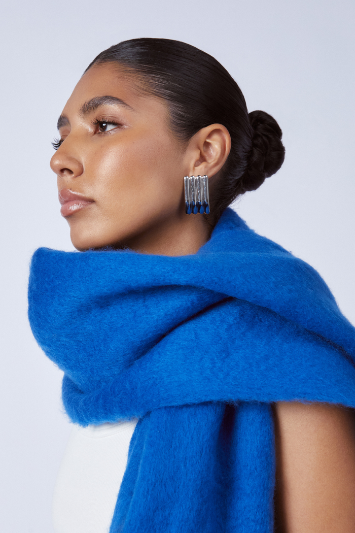 Zahar Ayla Earrings Silver
