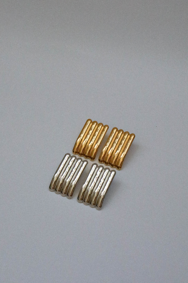Zahar Ayla Earrings Silver