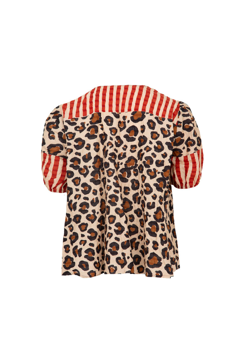 Curate Back In Time Shirt Leopard