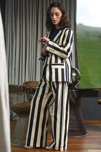 Cooper Back to Track Navy Stripe Pants Pre-Order