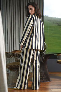Cooper Back to Track Navy Stripe Pants Pre-Order