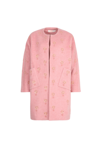 Coop Bead It Coat Pink