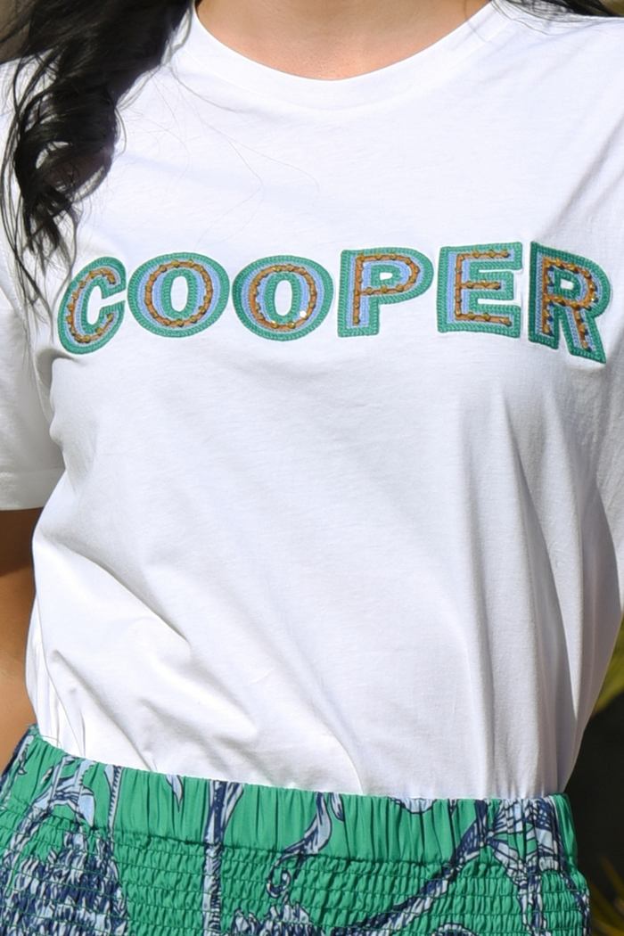 Cooper Bead The Way T-Shirt White Multi