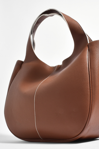 Adorne Beatrice Tote Bag Tan