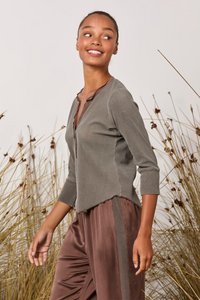 M.A.Dainty Blair Top Mocha