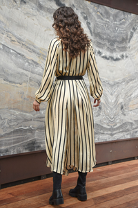 Curate Blurred Lines Dress Stripes Pre-Order