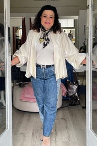 Cooper Flowerbomb Ivory Jacket