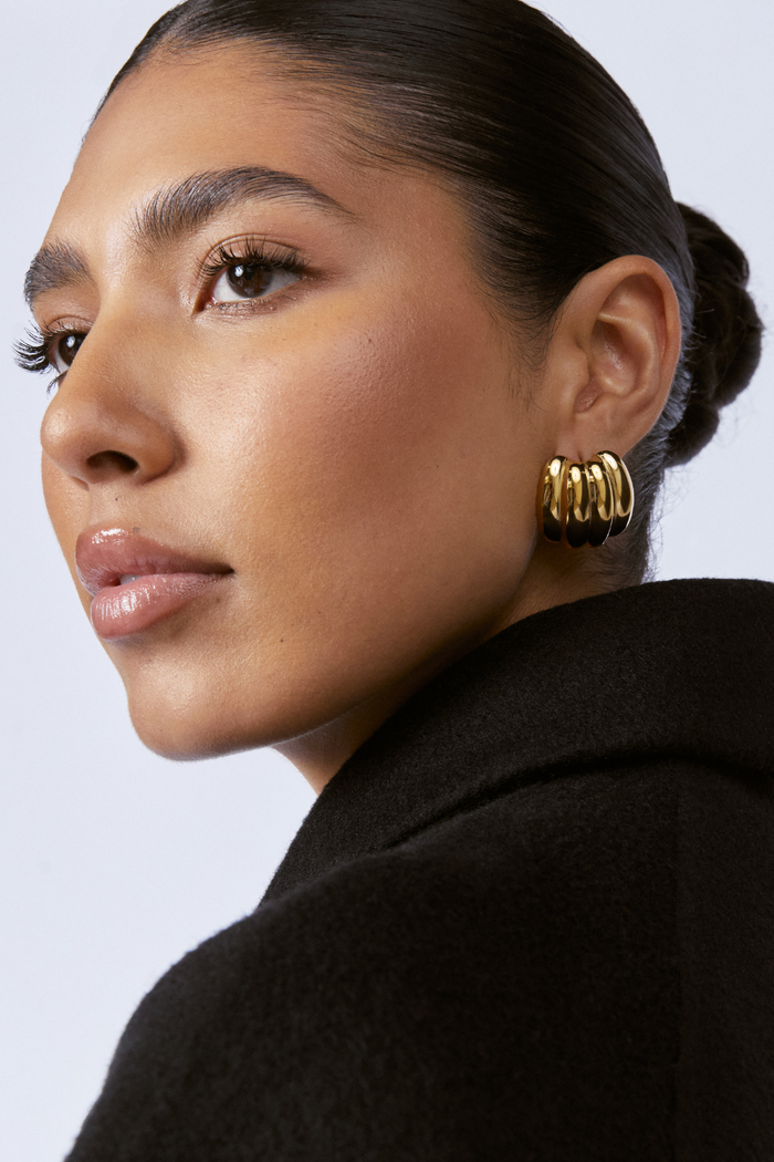 Zahar Bonnie Earrings Gold