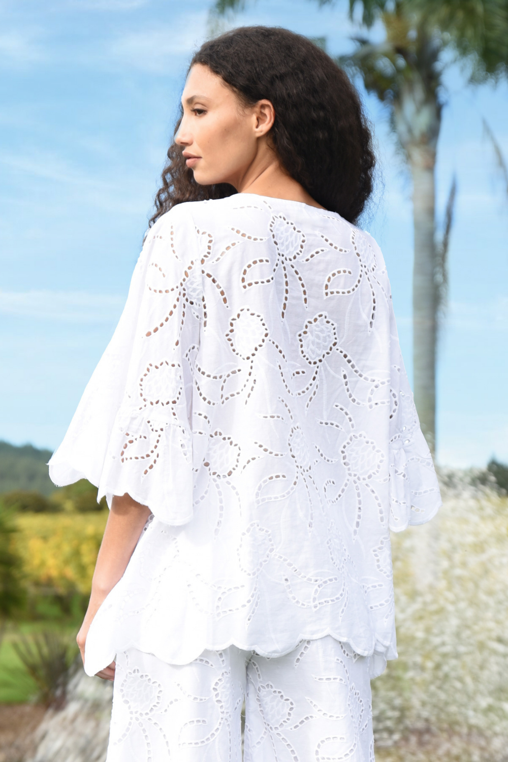 Curate Border Control Top White Pre-Order