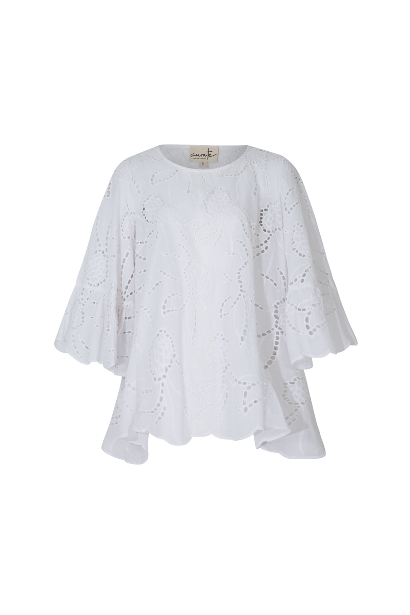 Curate Border Control Top White Pre-Order