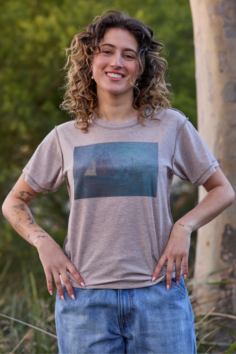 Circular by M.A.Dainty Reflections Tee Boyfriend