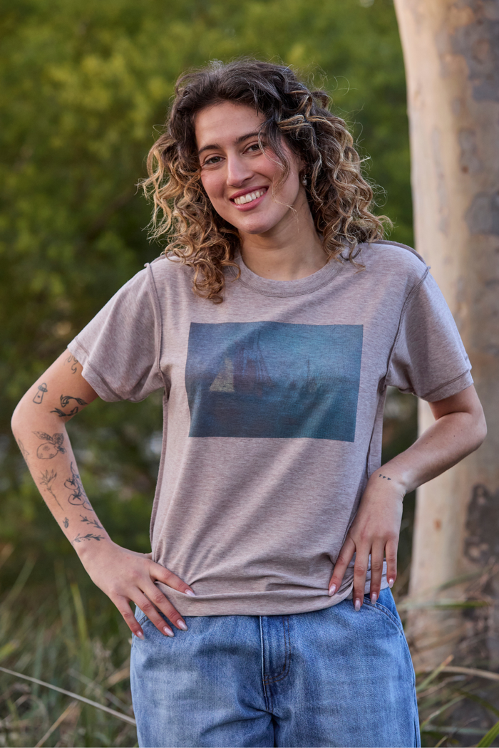 Circular by M.A.Dainty Reflections Tee Boyfriend