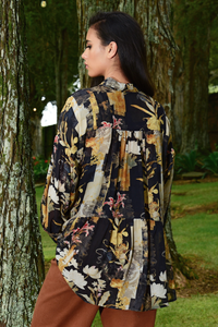 Curate Button Up Buttercup Black Gold Pre-Order