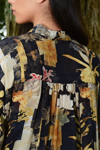 Curate Button Up Buttercup Black Gold Pre-Order