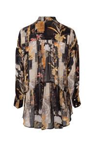 Curate Button Up Buttercup Black Gold Pre-Order