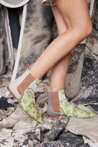 Circular by Maud Alice Dainty Boots Green Multi