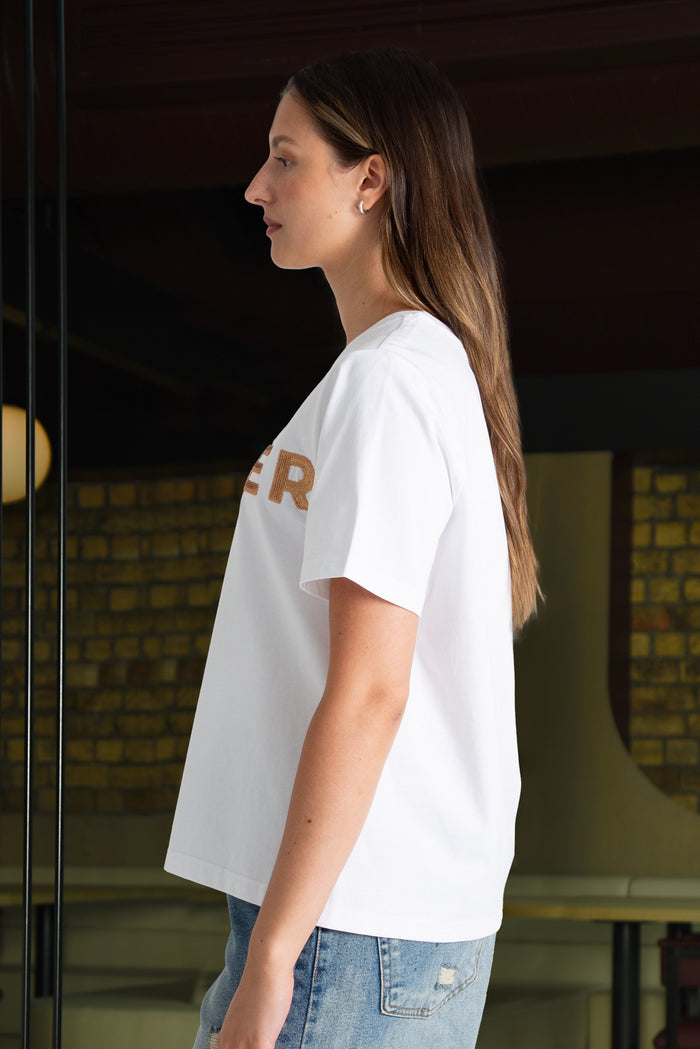 Cooper Par-Tee The Night Away T-Shirt White Gold