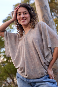 Circular by M.A.Dainty Calyx Top Soft Garden