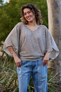 Circular by M.A.Dainty Calyx Top Soft Garden