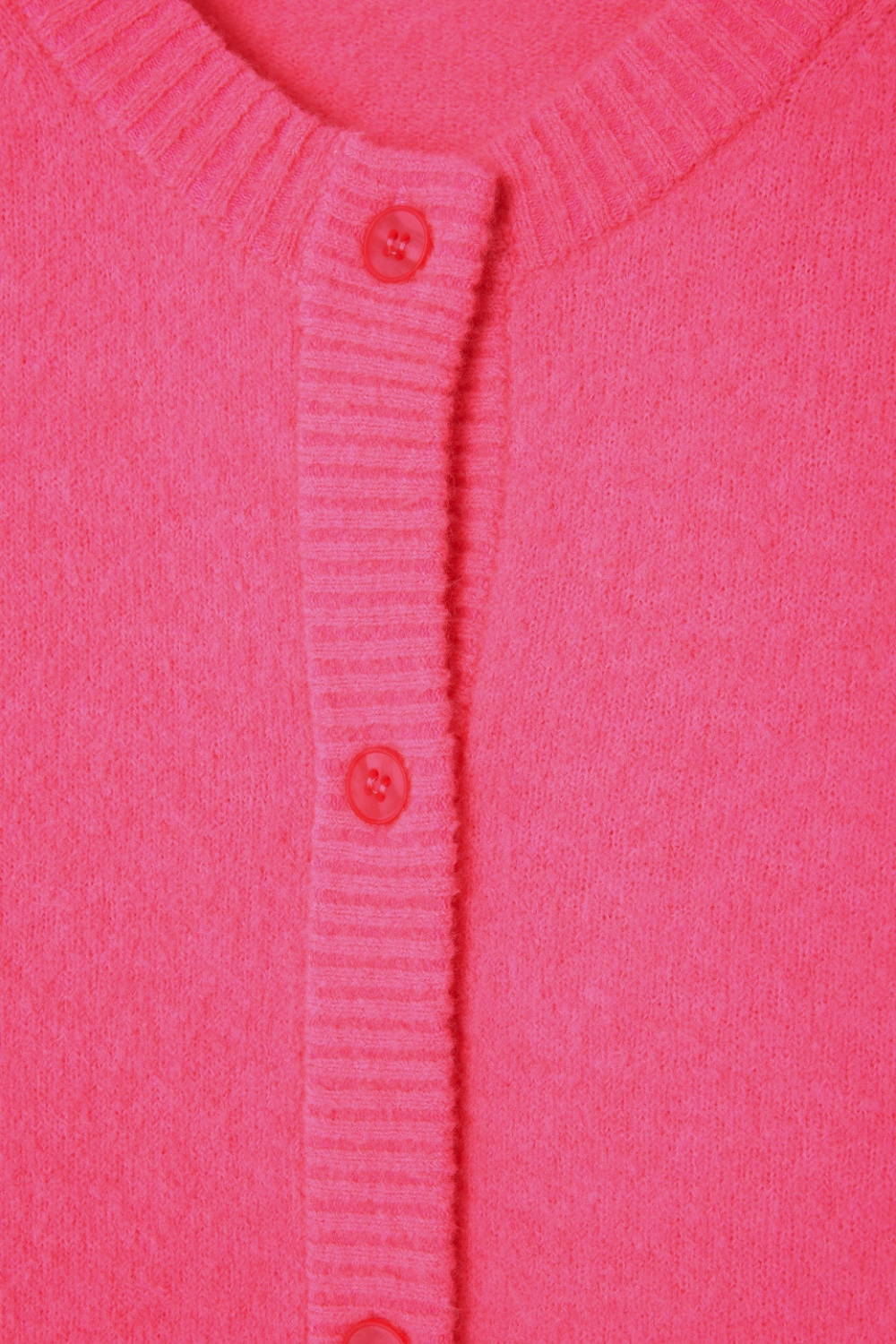 American Vintage Women Cardigan Fluro Pink