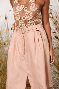 M.A.Dainty Cassie Skirt Rose