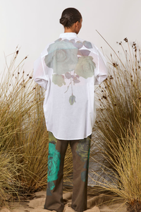 M.A.Dainty Cats Meow Shirt White