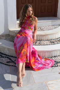 Kachel Cecilia Dress Sunset