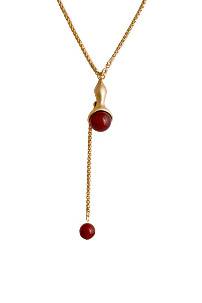 Zahar Cecilia Necklace Red