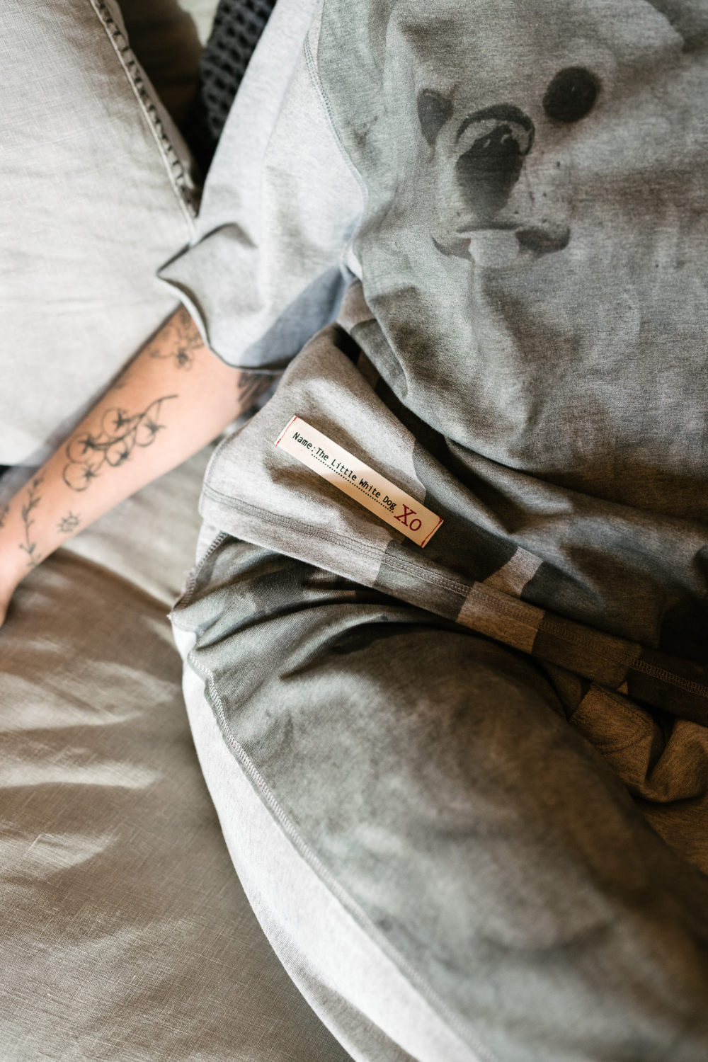 Circular by Maud Alice Dainty Gaude Pants White Dog Pre-Order