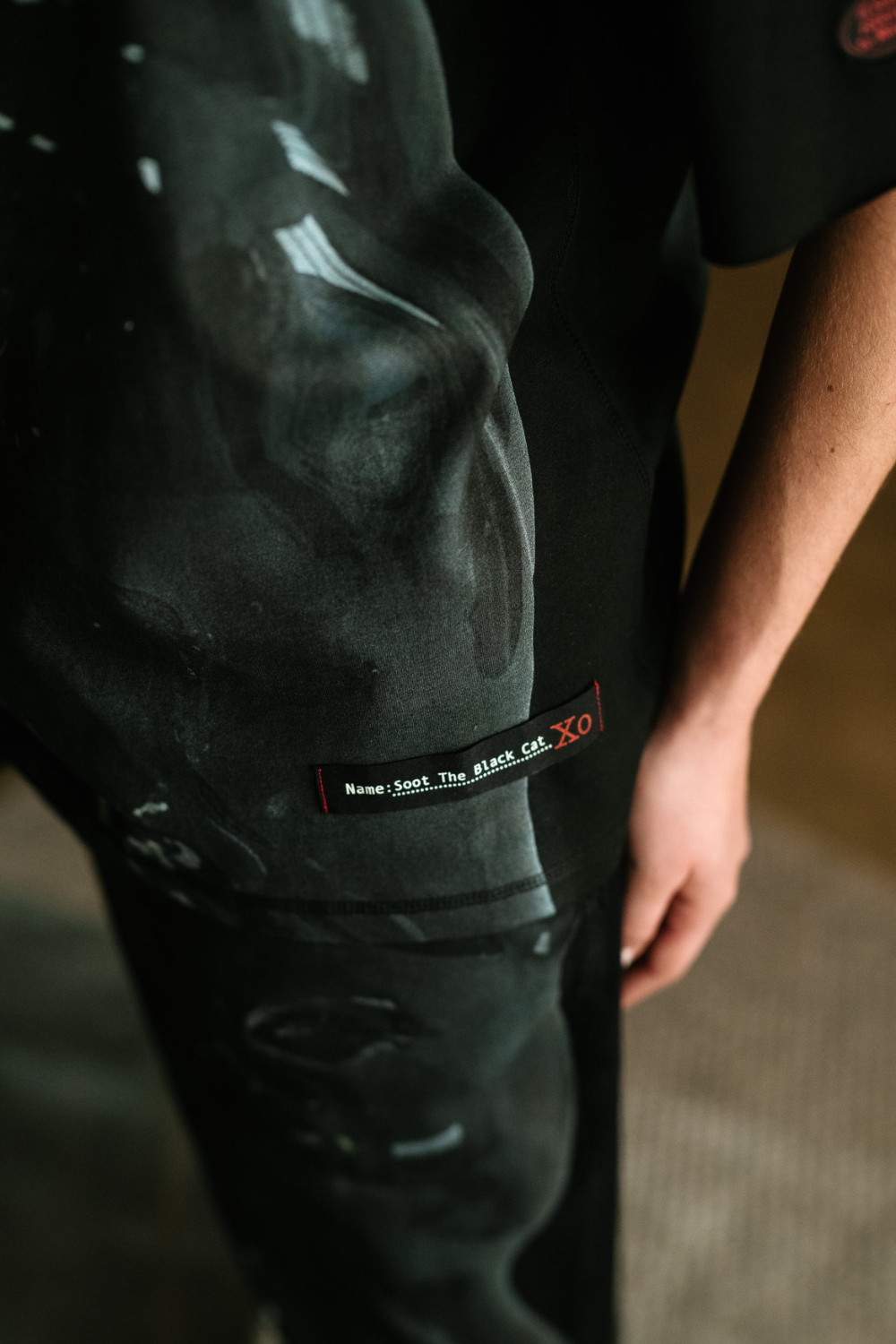 Circular by Maud Alice Dainty Gauge Pants Black Cat Pre-Order