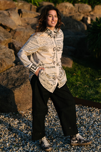 Circular by Maud Alice Dainty Notebook Shirt Phrenology