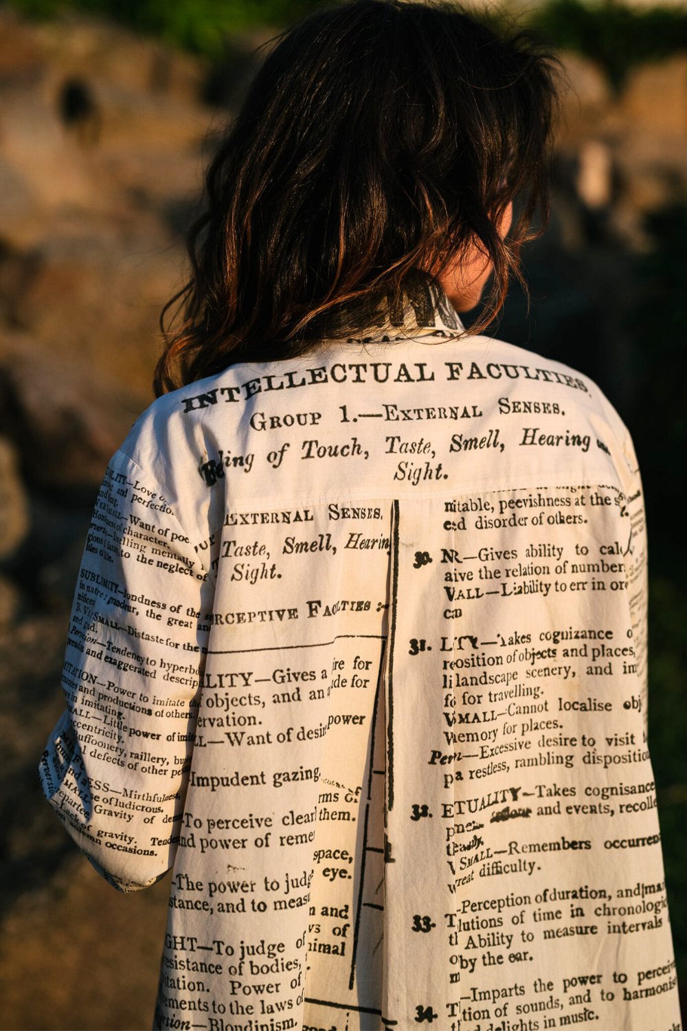 Circular by Maud Alice Dainty Notebook Shirt Phrenology