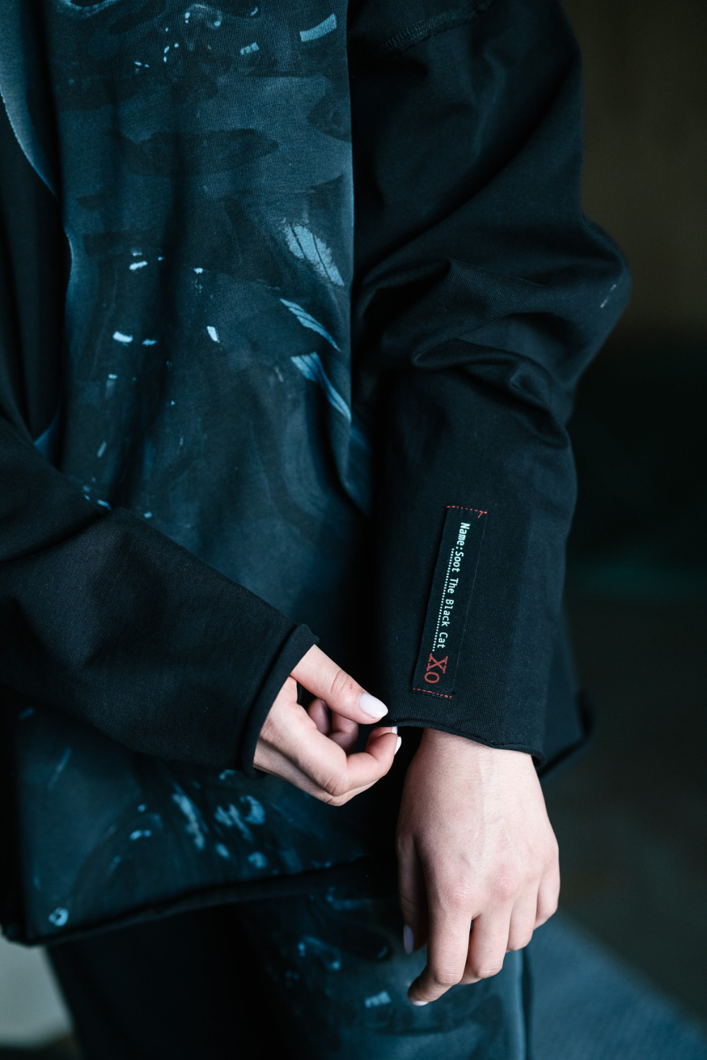 Circular by Maud Alice Dainty Road Trip Windcheater Black Cat Pre-Order