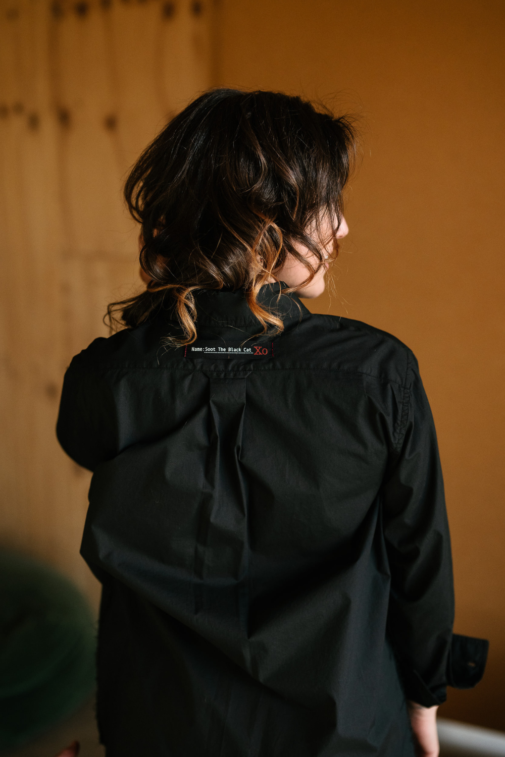 Circular by Maud Alice Dainty Sap Shirt Black Cat Pre-Order