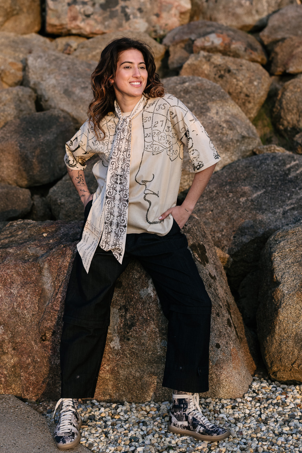 Circular by Maud Alice Dainty Tippy Top Phrenology