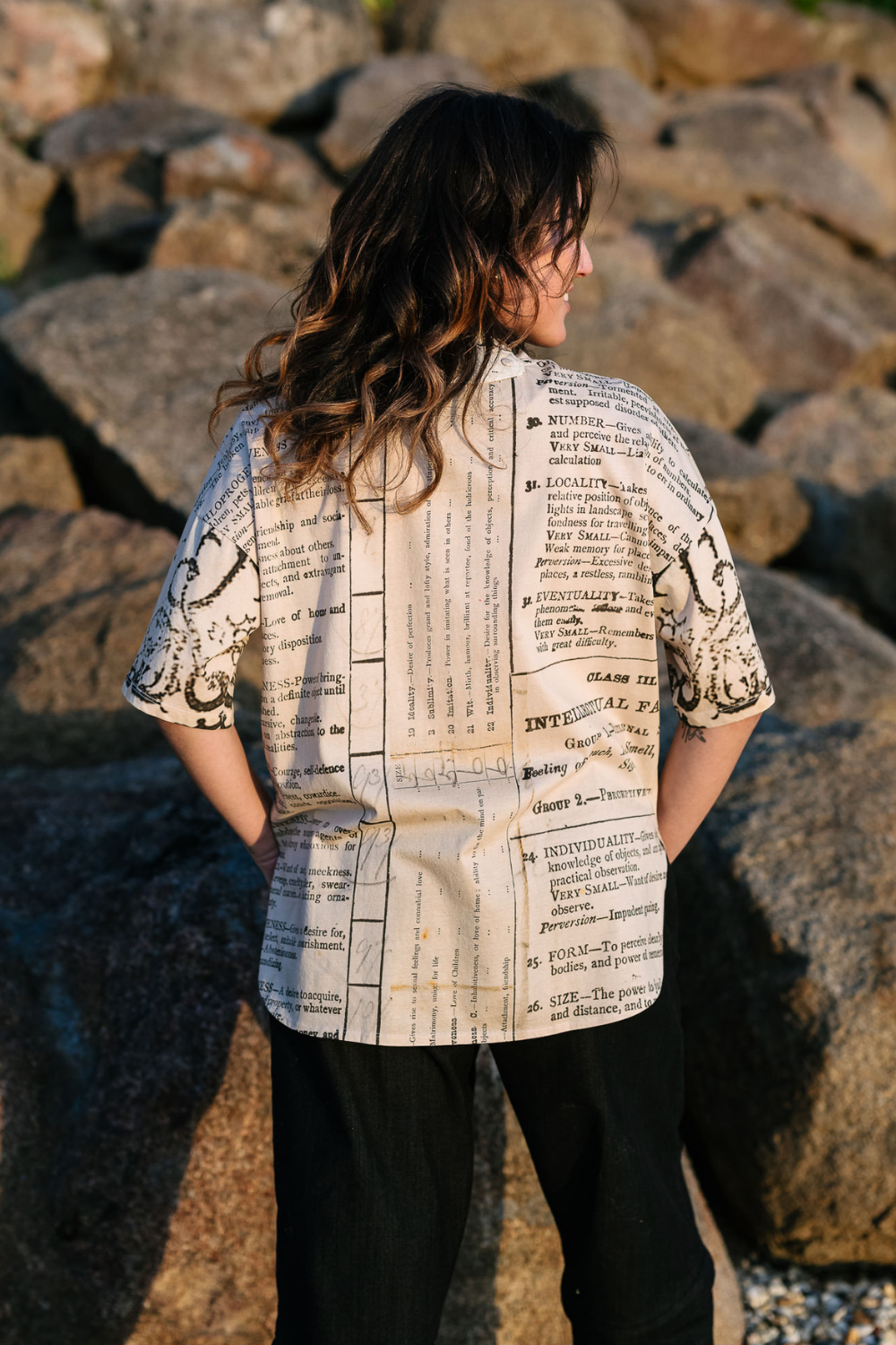 Circular by Maud Alice Dainty Tippy Top Phrenology