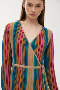 Kinney Cisco Dress Lurex Stripe